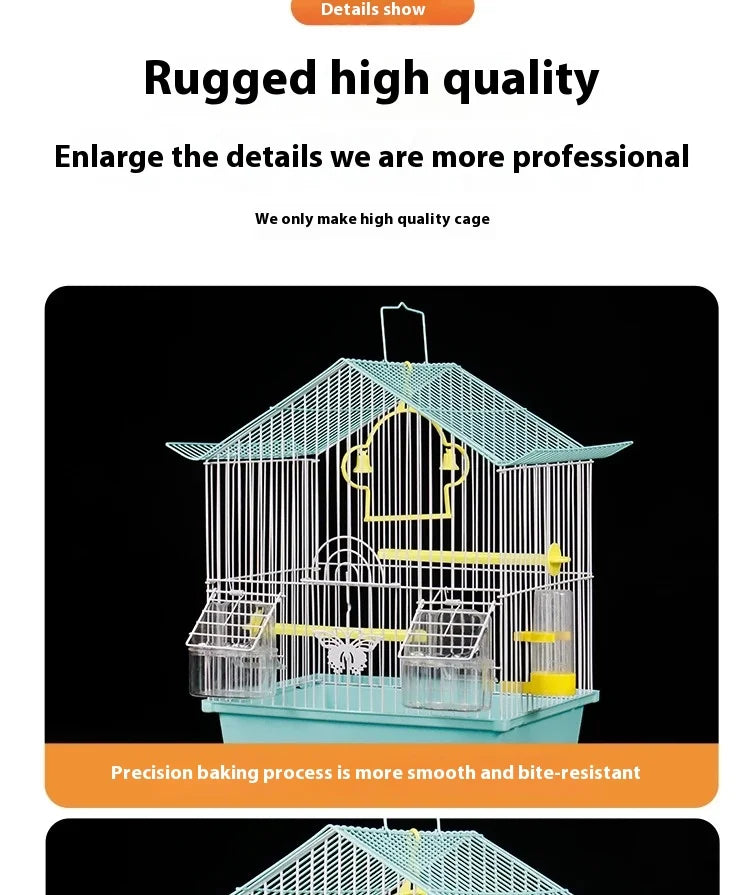 Cage Oiseaux Bird Cages House Backpack Hamster Small Outdoor Bird Toys Cages House Budgie Jaula Agapornis Pet Products