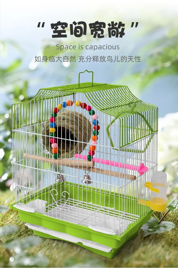 Pigeon Feeder Bird Cages Parrot Hut Backpack Products Bird Cages Decoration Outdoor Vogelkooi Accessoires Bird Supplies RR50BN