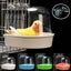 Clear Hanging Bird Bath for Cage Parakeet Bird Cage Accessories Parrots Bathtub Bath Shower Cage for Canary Budgerigar Cockatiel