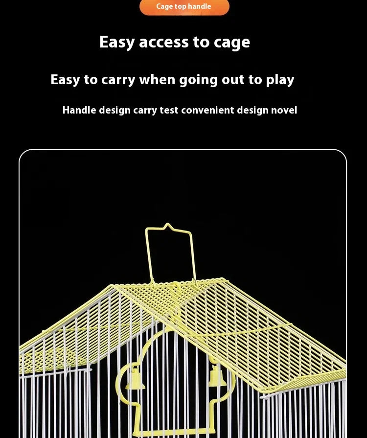 Cage Oiseaux Bird Cages House Backpack Hamster Small Outdoor Bird Toys Cages House Budgie Jaula Agapornis Pet Products