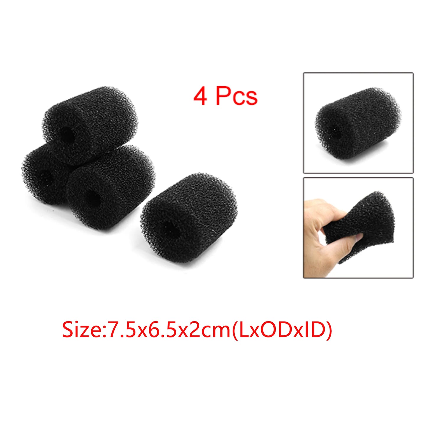 Uxcell Aquarium Filter Sponge Protector Cover Fish Tank Air Pump Skimmer Biochemical Oxygen Filtration Tools Accessories Parts