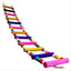 Parrot Macaw Cage Swing Shelf  Pet Bird Toys Pet Bird Toys Colourful Wooden Ball Ladder Climb Parrot Birds Toy Accessory