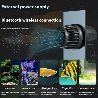 110-240V new jecod jebao out-of-cylinder wave pump DMP aquarium coral smart wave pump oxygenation Bluetooth connection