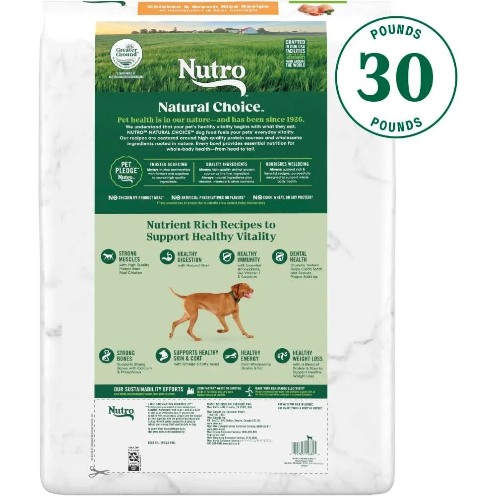 Natural Choice Adult Healthy Weight Dry Dog Food, Chicken and Brown Rice, 30 lbs.