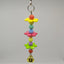 1PC Random Color Bird Toys for Parrot Accessories Chewing Hanging Cage Bite Bell Toy Birds Supplies Vogel Spielzeug Juguete Loro