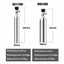 Fish tank CO2 cylinder CO2 explosion-proof oxygen filled cylinder Aquarium aluminum alloy high-pressure aluminum cylinder