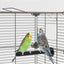 Large Birdcage Standing Ornamental BirdCage Easy To Clean Large Space House Breeding Bird Flight Cage Home Crate Parrot Nest