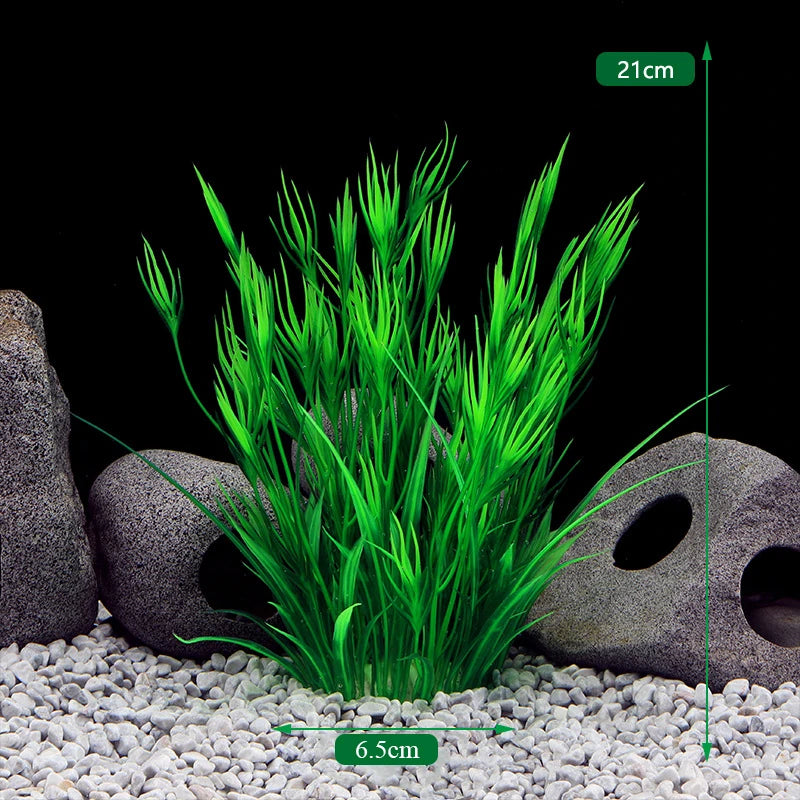 Artificial Aquarium Decor Plants Plastic Aquatic Plants Underwater Plants Aquarium Accessories Decoration Piante Acquario