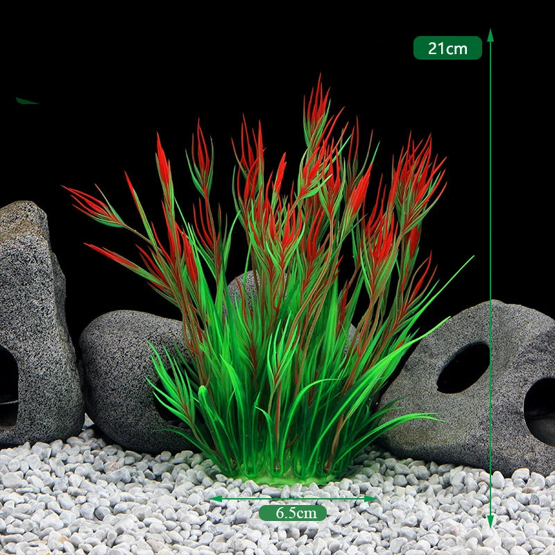 Artificial Aquarium Decor Plants Plastic Aquatic Plants Underwater Plants Aquarium Accessories Decoration Piante Acquario