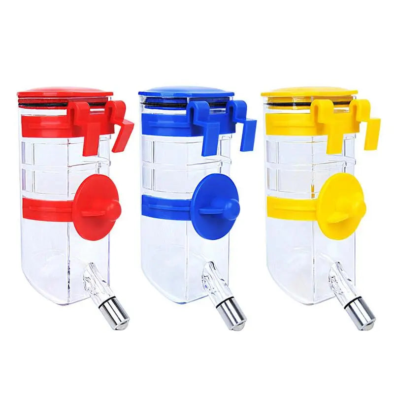 Bird Water Dispenser Bird Water Bowl Bird Cage Feeder Water Bird Feeder Large Capacity Water Bottle Drinker For Parrots Hamster