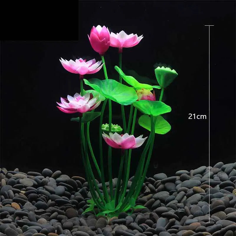 Artificial Aquarium Plants Decoration Fish Tank Water Plant Grass Ornament Plastic Underwater Aquatic Water Weeds Viewing Decor