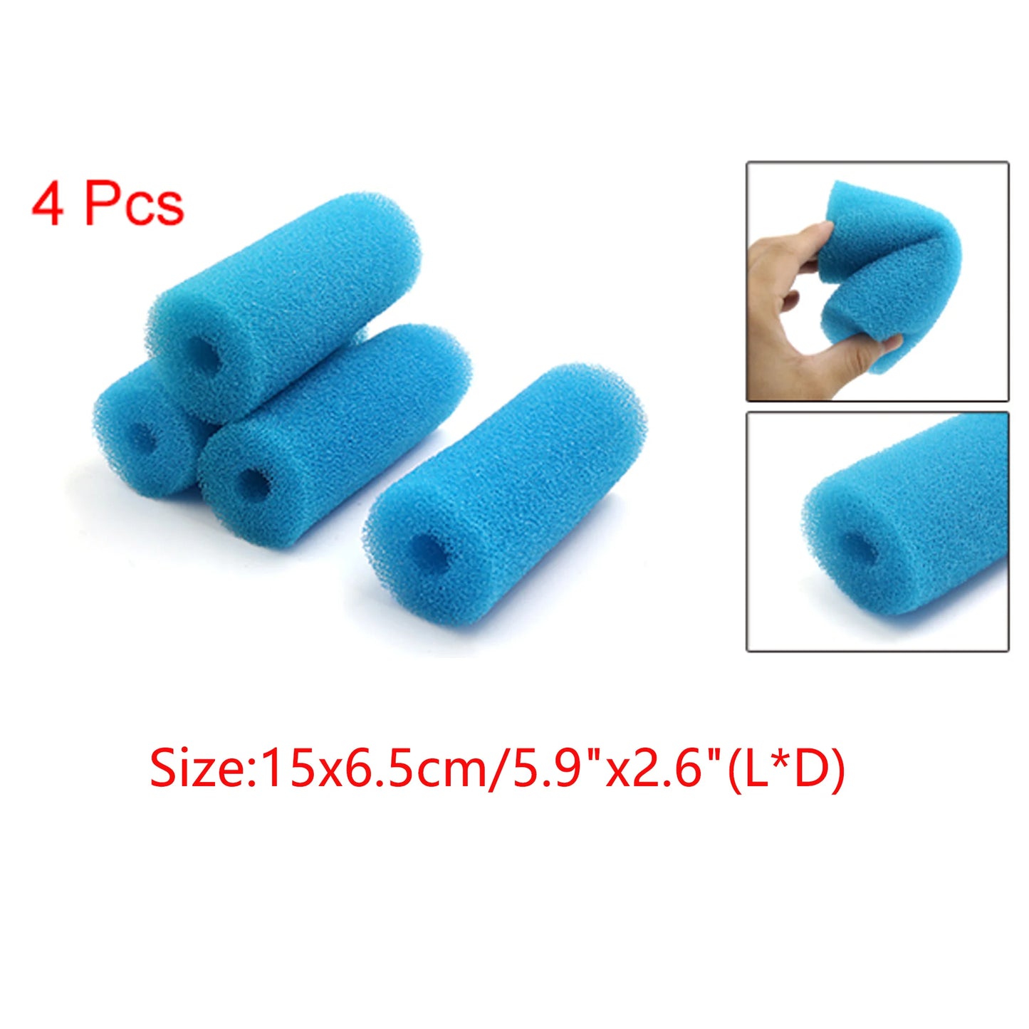 Uxcell Aquarium Filter Sponge Protector Cover Fish Tank Air Pump Skimmer Biochemical Oxygen Filtration Tools Accessories Parts