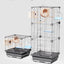 Large Birdcage Standing Ornamental BirdCage Easy To Clean Large Space House Breeding Bird Flight Cage Home Crate Parrot Nest