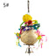 Bird Chewing Paper/ Rattan Toy Small Parrot Hanging Parrot Molar Toy for Cage