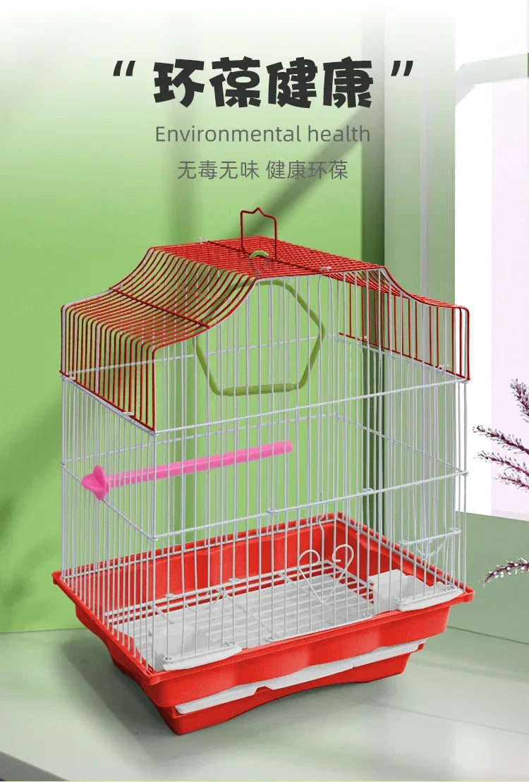 Pigeon Feeder Bird Cages Parrot Hut Backpack Products Bird Cages Decoration Outdoor Vogelkooi Accessoires Bird Supplies RR50BN