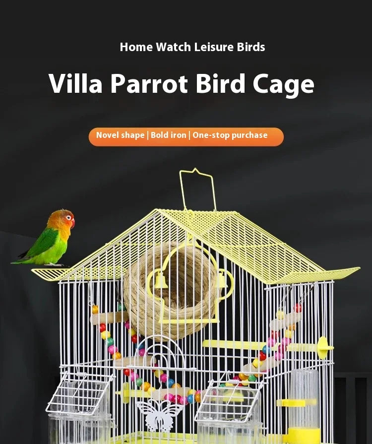 Cage Oiseaux Bird Cages House Backpack Hamster Small Outdoor Bird Toys Cages House Budgie Jaula Agapornis Pet Products