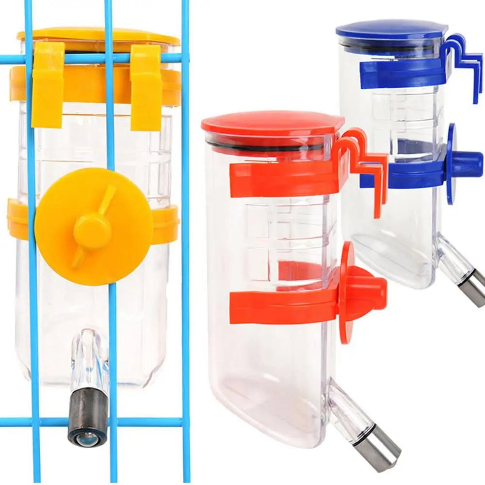 Bird Water Dispenser Bird Water Bowl Bird Cage Feeder Water Bird Feeder Large Capacity Water Bottle Drinker For Parrots Hamster