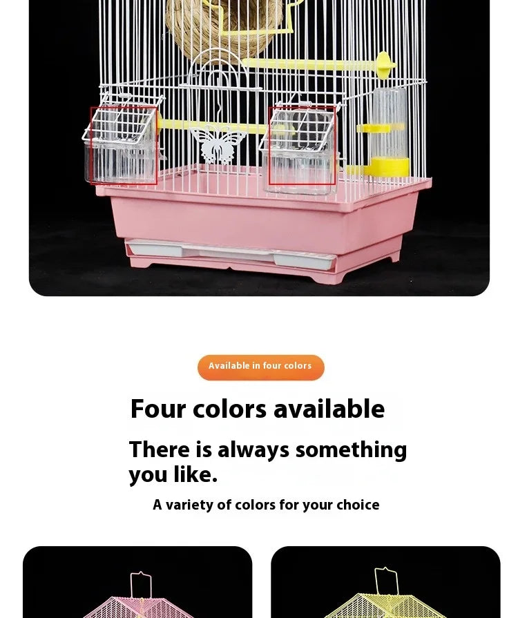 Cage Oiseaux Bird Cages House Backpack Hamster Small Outdoor Bird Toys Cages House Budgie Jaula Agapornis Pet Products