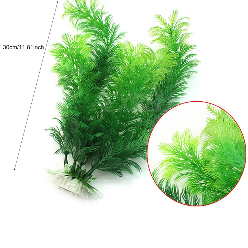 Artificial Aquarium Decor Plants Plastic Aquatic Plants Underwater Plants Aquarium Accessories Decoration Piante Acquario