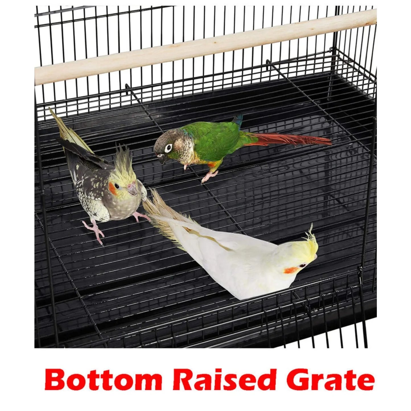 Lot of 4 Large Aviary Finch Canary Lovebird Flight Bird Breeding Cage 30x18x18" United States