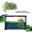 Artificial Plant Fish  Decorations Green Artificial Plant Fake Leaves Aquarium Fish  Reptile Terrarium Ornaments Decor