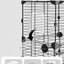 Large Birdcage Standing Ornamental BirdCage Easy To Clean Large Space House Breeding Bird Flight Cage Home Crate Parrot Nest