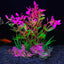 Artificial Underwater Plastic Plants Aquarium Fish Tank Aquatic Fake Shrub Green Water Grass Viewing Simulation Decoration