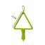 Wooden Bird Toys Small Parrot Chewing Training Toys Cotton Rope Swing Hanging Ring Bell Bird Cage Climbing Ladders Pet Supplies