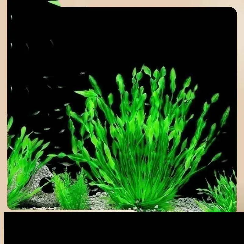 Artificial Aquarium Plants Decoration Fish Tank Water Plant Grass Ornament Plastic Underwater Aquatic Water Weeds Viewing Decor