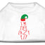 Christmas Pet Dog & Cat Shirt Screen Printed, "I'm The Lazy Elf"