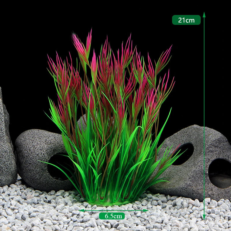 Artificial Aquarium Decor Plants Plastic Aquatic Plants Underwater Plants Aquarium Accessories Decoration Piante Acquario