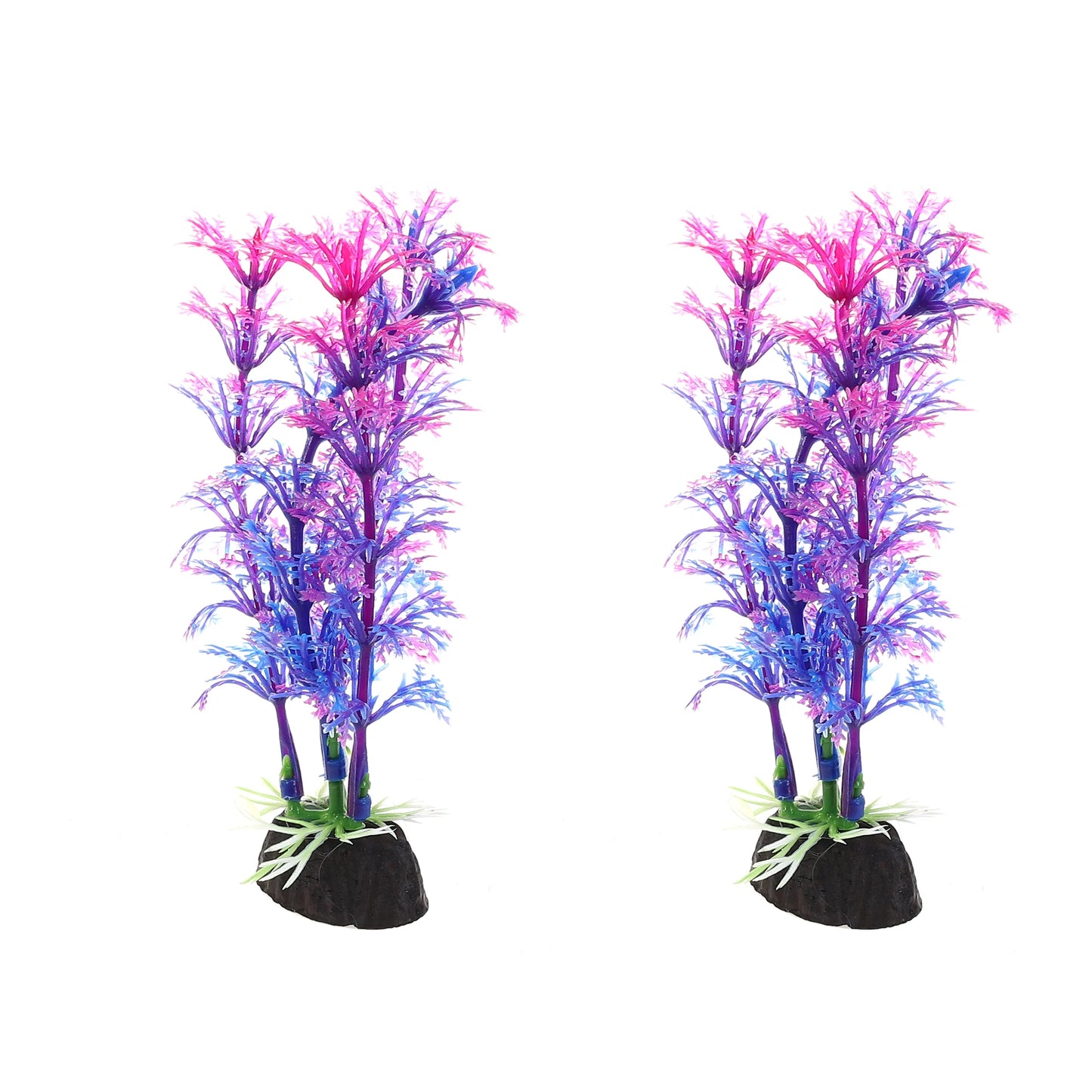 UXCELL 2PCS Fish Tank Water Weeds Artificial Plants Grass Simulation Plant Flower Aquarium Ornament Grass Decoration Accessories