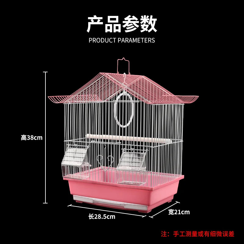 Products House Bird Cages Accessories Backpack House Toys Box Bird Cages Outdoor Garden Stuff Jaula Pajaro Pet Products RR50BN