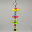 1PC Random Color Bird Toys for Parrot Accessories Chewing Hanging Cage Bite Bell Toy Birds Supplies Vogel Spielzeug Juguete Loro