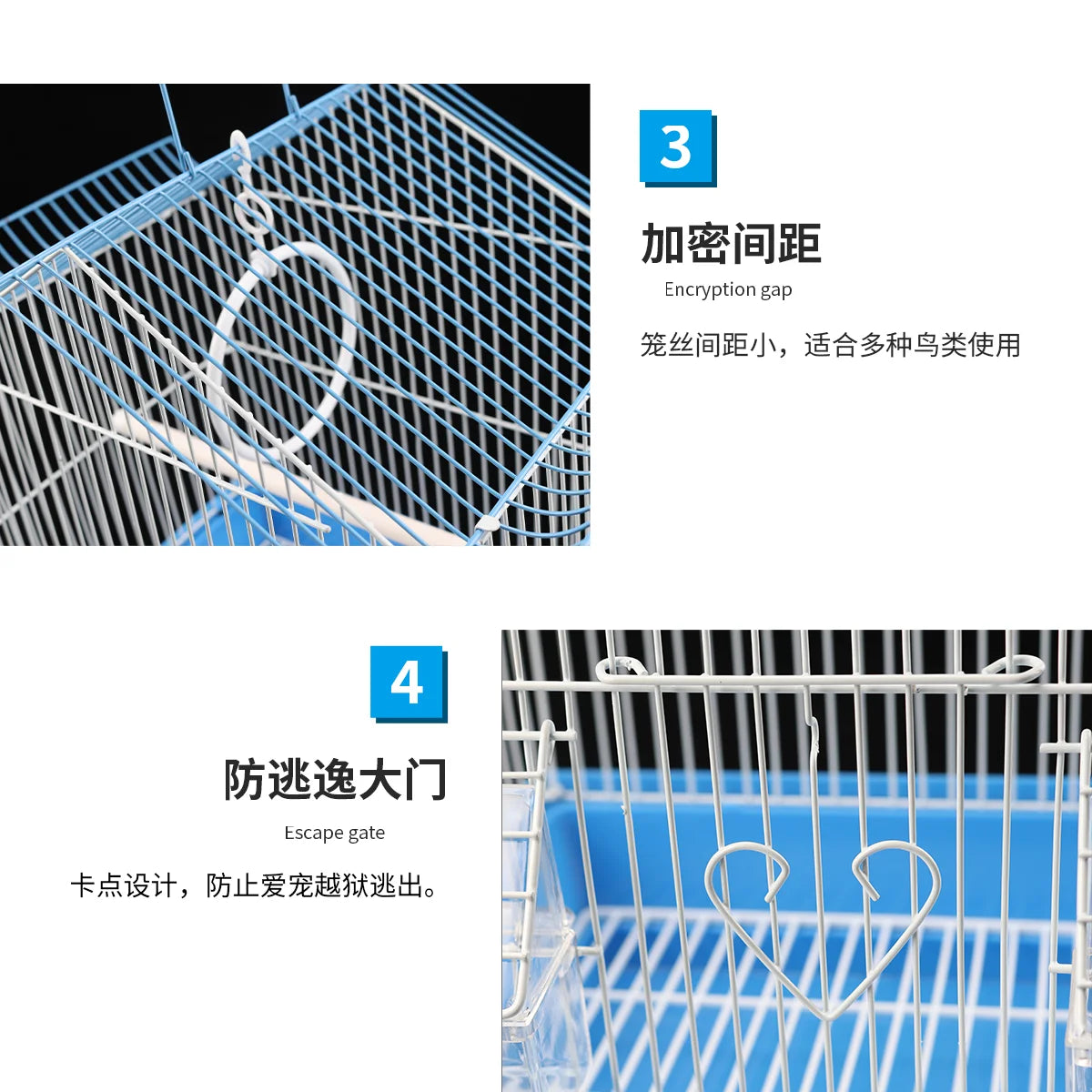 Products House Bird Cages Accessories Backpack House Toys Box Bird Cages Outdoor Garden Stuff Jaula Pajaro Pet Products RR50BN