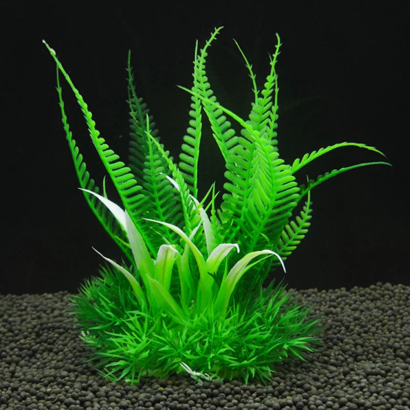 Artificial Aquarium Decoration Plant Plastic Water Grass Fish Tank Plants Simulation Underwater Decor Piante Acquario