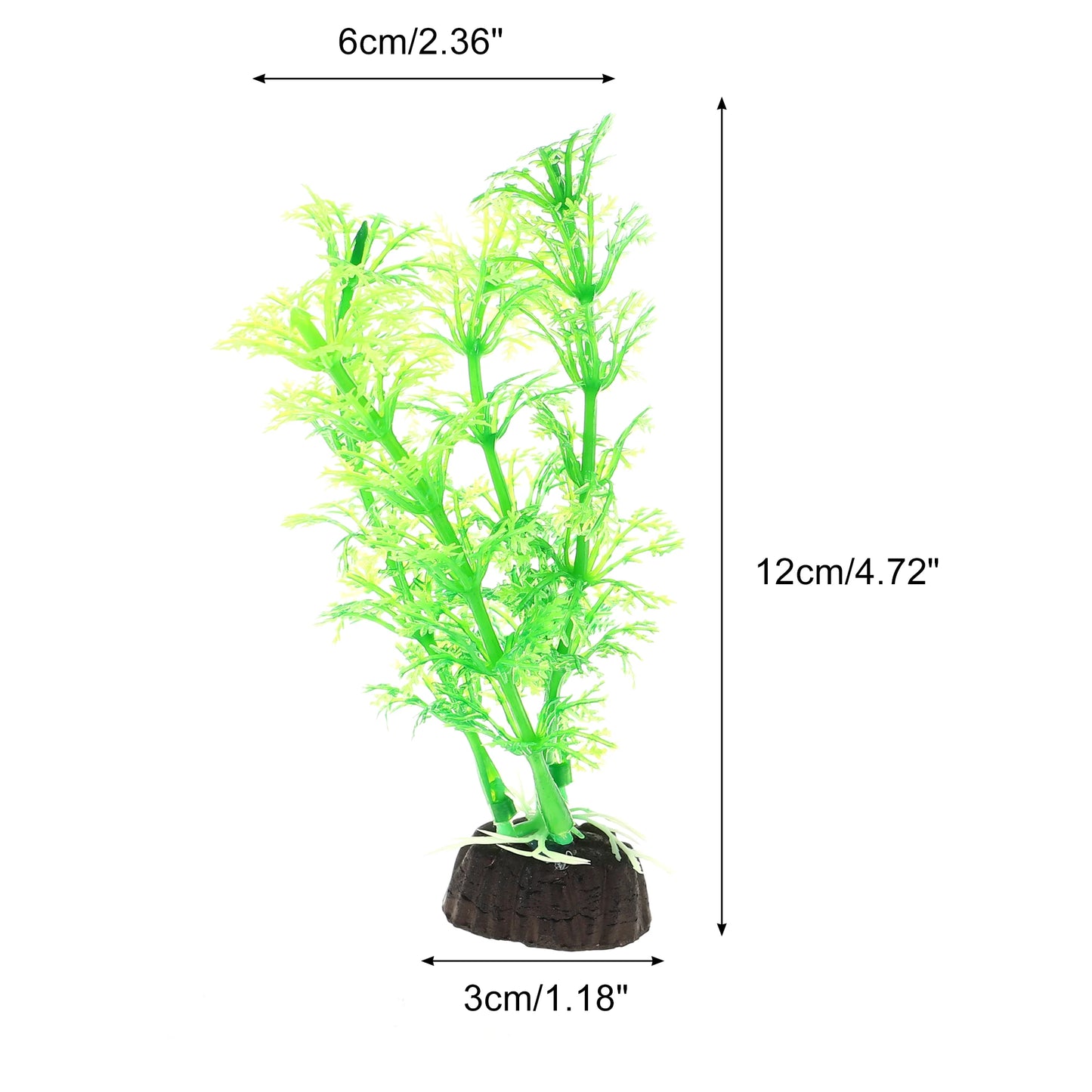 UXCELL 2PCS Fish Tank Water Weeds Artificial Plants Grass Simulation Plant Flower Aquarium Ornament Grass Decoration Accessories