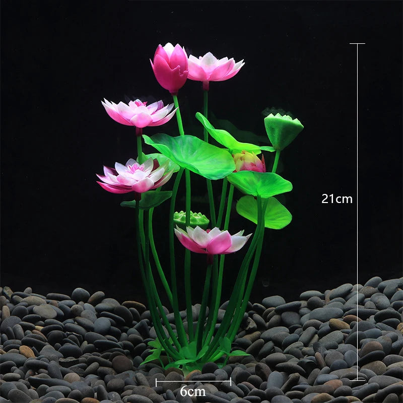 Artificial Aquarium Decor Plants Plastic Aquatic Plants Underwater Plants Aquarium Accessories Decoration Piante Acquario