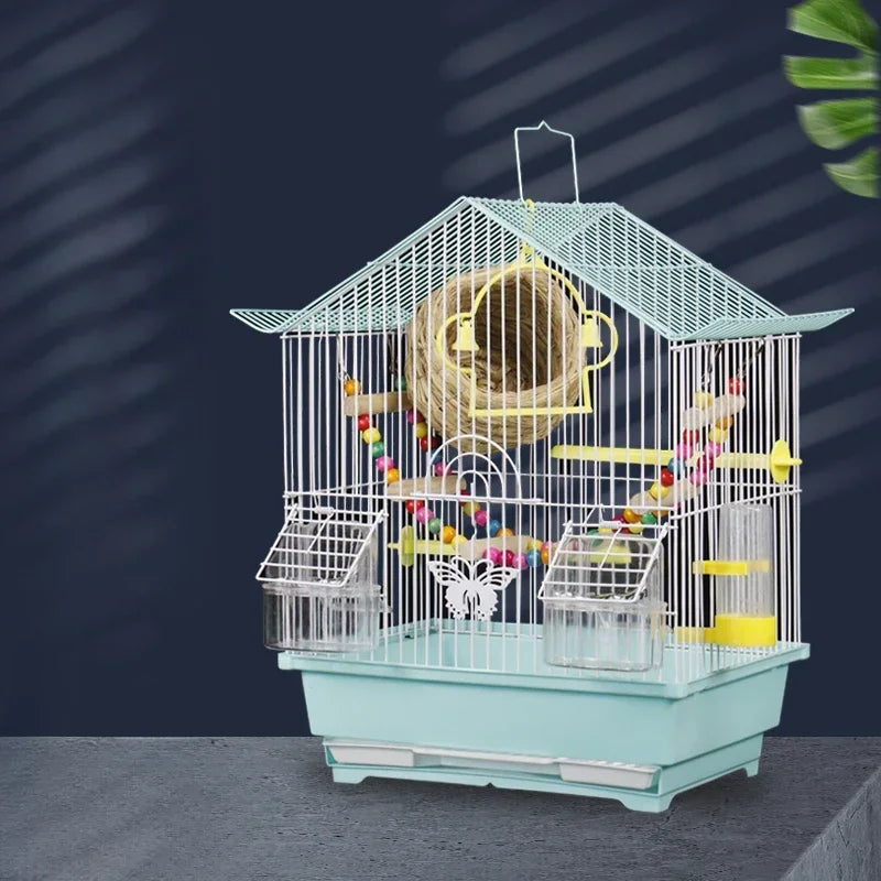 Cage Oiseaux Bird Cages House Backpack Hamster Small Outdoor Bird Toys Cages House Budgie Jaula Agapornis Pet Products