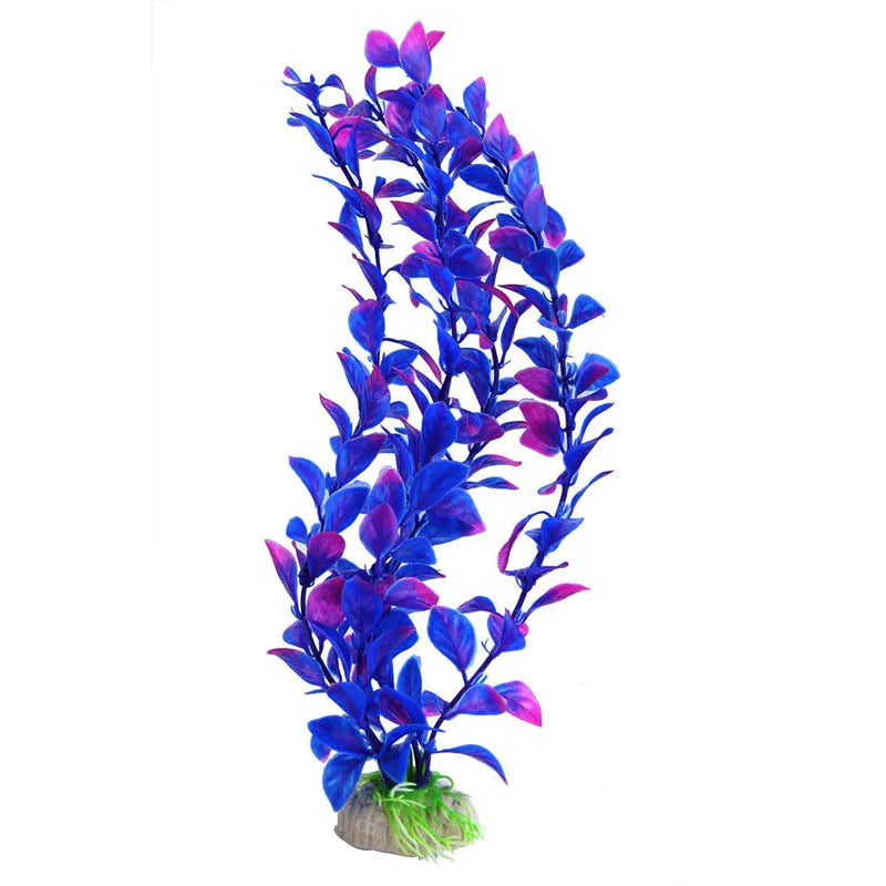 Plastic Simulation Water Grass  Aquarium Green Water Grass Fish Tank Ornament Decoration Artificial Green Plant Decorative