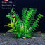 Artificial Underwater Plastic Plants Aquarium Fish Tank Aquatic Fake Shrub Green Water Grass Viewing Simulation Decoration