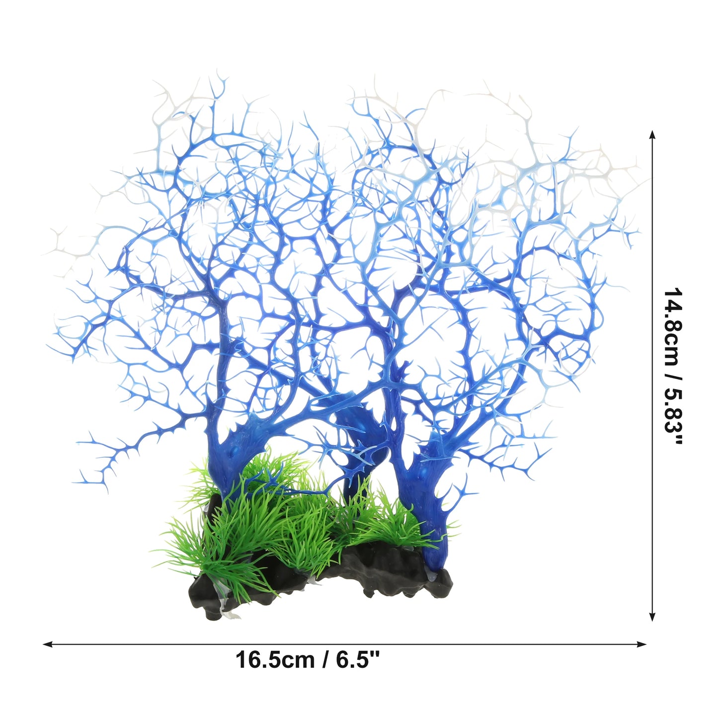 UXCELL Artificial Fake Coral Undersea Water Plants Fish Tank Simulation Fake Coral Aquarium Decoration Ornaments Accessories