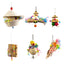 Bird Chewing Paper/ Rattan Toy Small Parrot Hanging Parrot Molar Toy for Cage