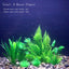 Artificial Underwater Plastic Plants Aquarium Fish Tank Aquatic Fake Shrub Green Water Grass Viewing Simulation Decoration