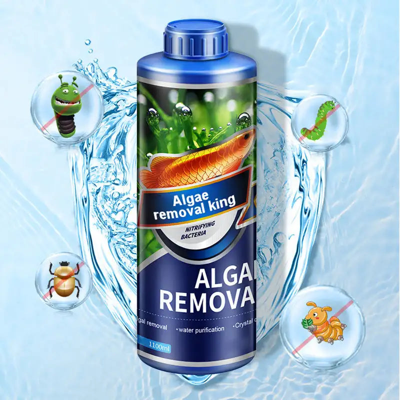 Algae Remover Fish Tank Water Grass Aquarium Green Aquatic Weed Moss Algae Removal Environmental Ecological Safe Water Purifier