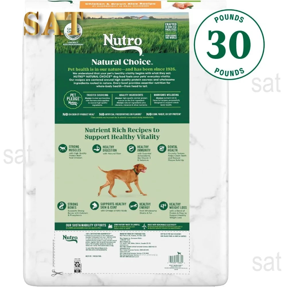 Natural Choice Adult Healthy Weight Dry Dog Food, Chicken and Brown Rice, 30 lbs.