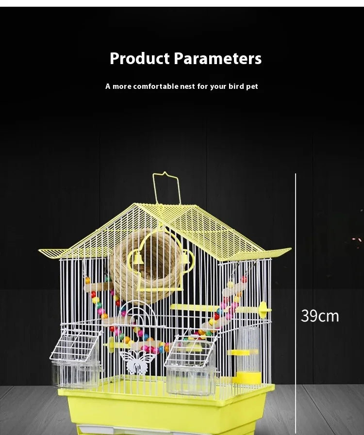 Cage Oiseaux Bird Cages House Backpack Hamster Small Outdoor Bird Toys Cages House Budgie Jaula Agapornis Pet Products