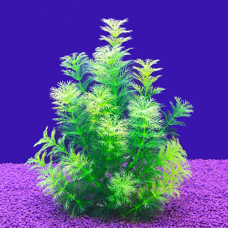 Artificial Aquarium Decoration Plant Plastic Water Grass Fish Tank Plants Simulation Underwater Decor Piante Acquario