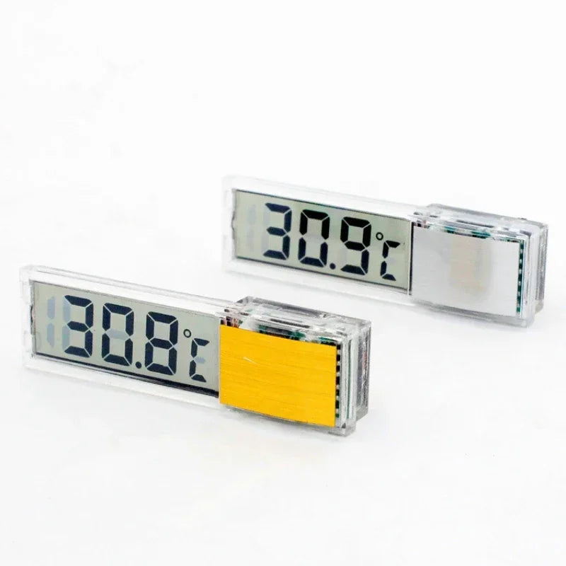 Aquarium Thermometer Electronic LCD Digital Fish Tank Temperature Measurement Fish Tank Temp Meter Aquarium Accessories