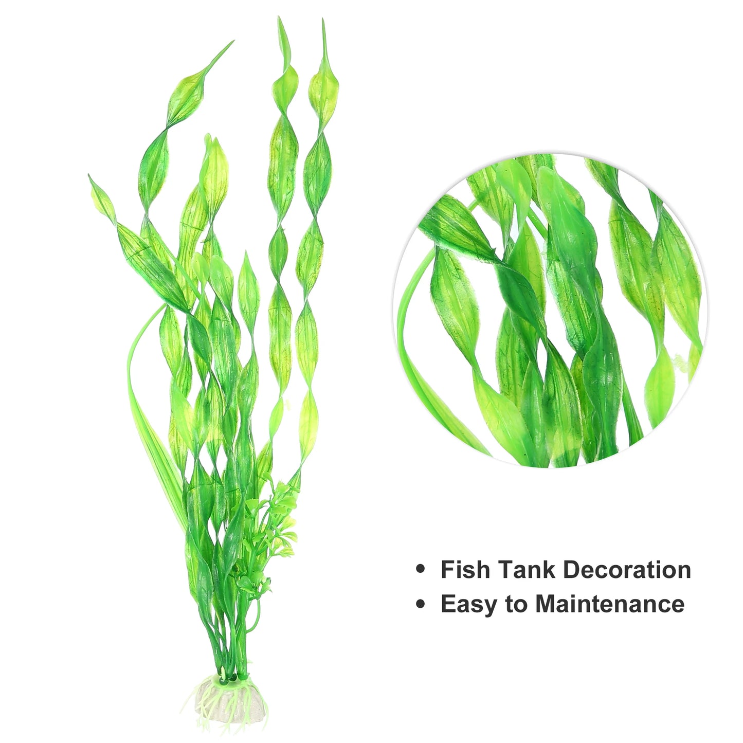 UXCELL Aquarium Ornament Artificial Plants Grass Plastic Seaweed Aquatic Viewing Plant For Fish Tank Landscape Decor Accessories